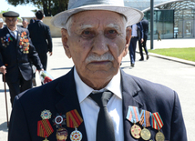 Azerbaijan marks Victory Day in Great Patriotic War. Azerbaijan, Baku, 9 May 2016  